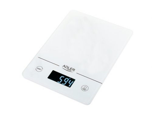 Adler Kitchen scales AD 3170 Maximum weight (capacity) 15 kg, Graduation 1 g, Display type LCD, Whit